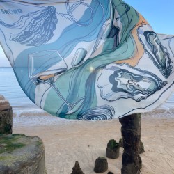 Foulard Dimanche Huître | Shoru Studio